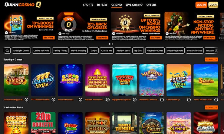 Inside look at QuinnBet — a trusted name among non-GamStop gambling sites.
